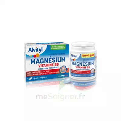 Alvityl Magnésium Vitamine B6 Libération Prolongée Comprimés Lp B/45 à Maisons Alfort